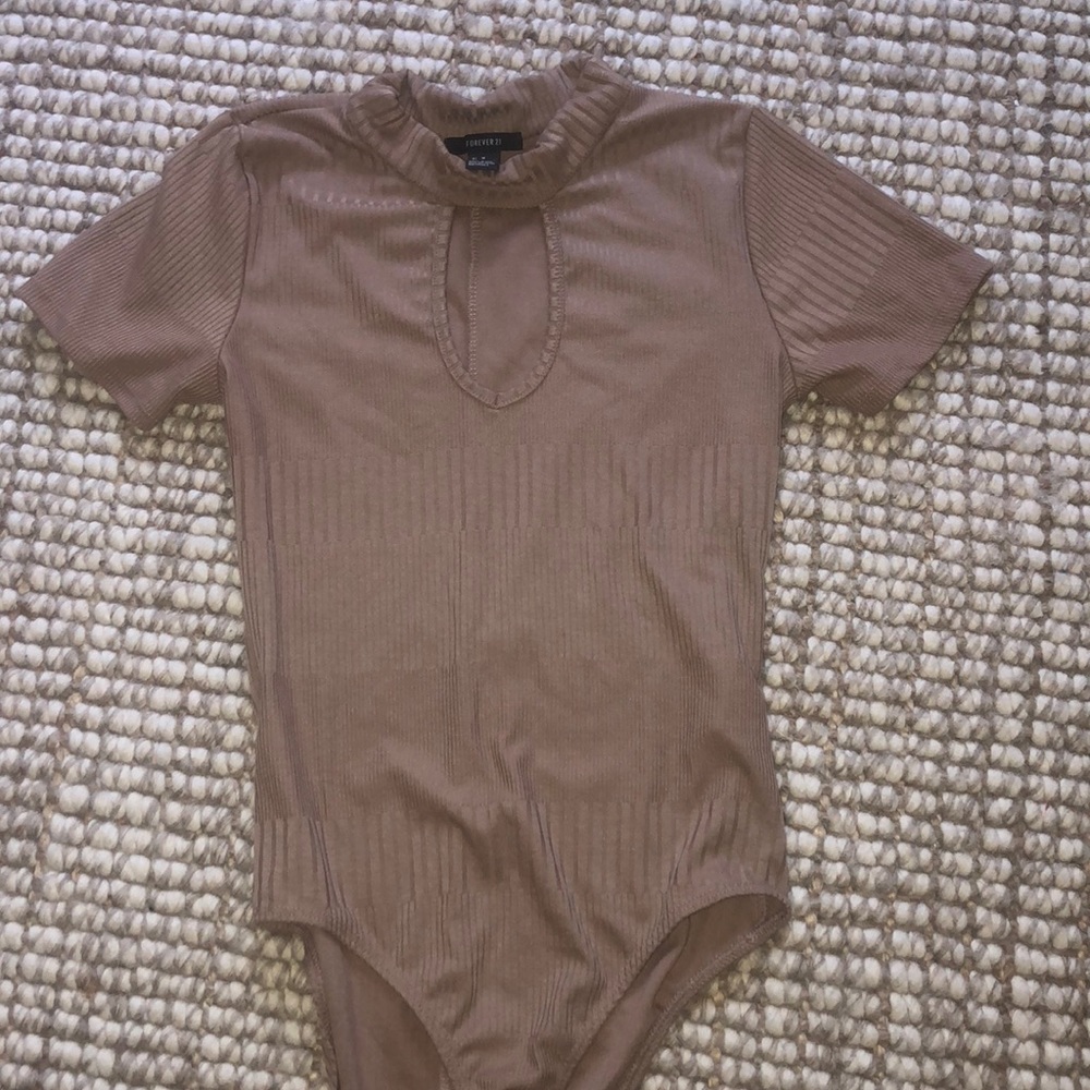 Tan bodysuit